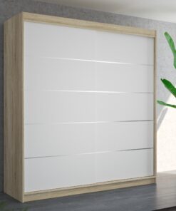 Üveges tolóajtós szekrény ESTEVA 200