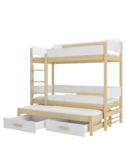 Alternative view of Háromszemélyes emeletes ágy Queen méretben