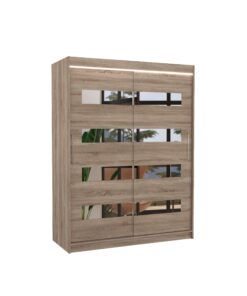 Alternative view of Tükörrel ellátott tolóajtós szekrény BALTIC 150