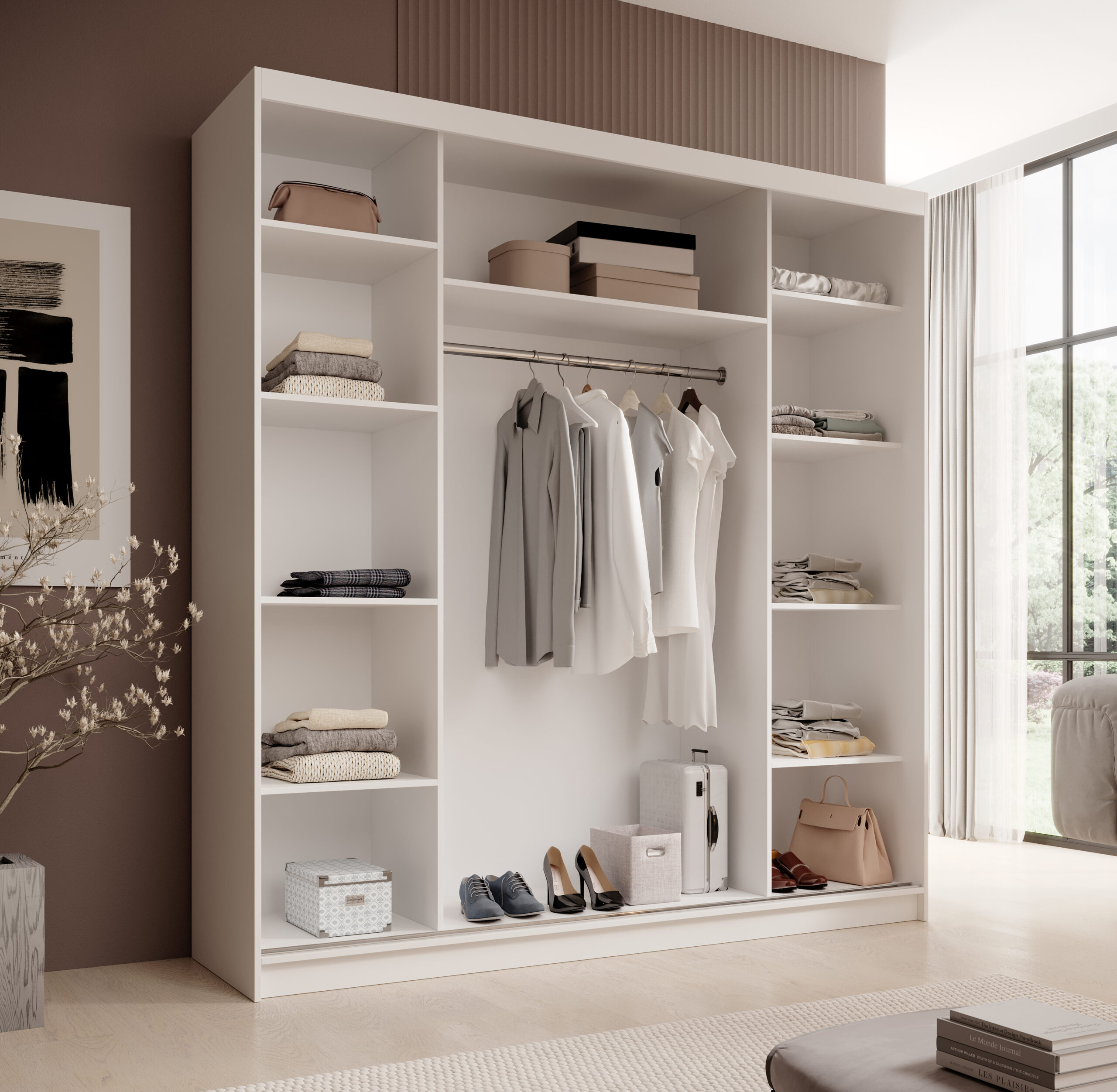 Sonic tükrös tolóajtós szekrény 200 - Image 3