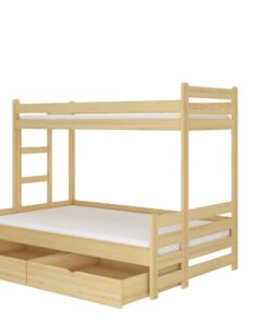 Alternative view of Háromszemélyes emeletes ágy BENITO