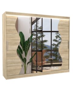 Alternative view of LED tükrös tolóajtós szekrény SHARON 250