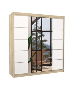 Alternative view of Üveges tolóajtós szekrény DALMATIA 200