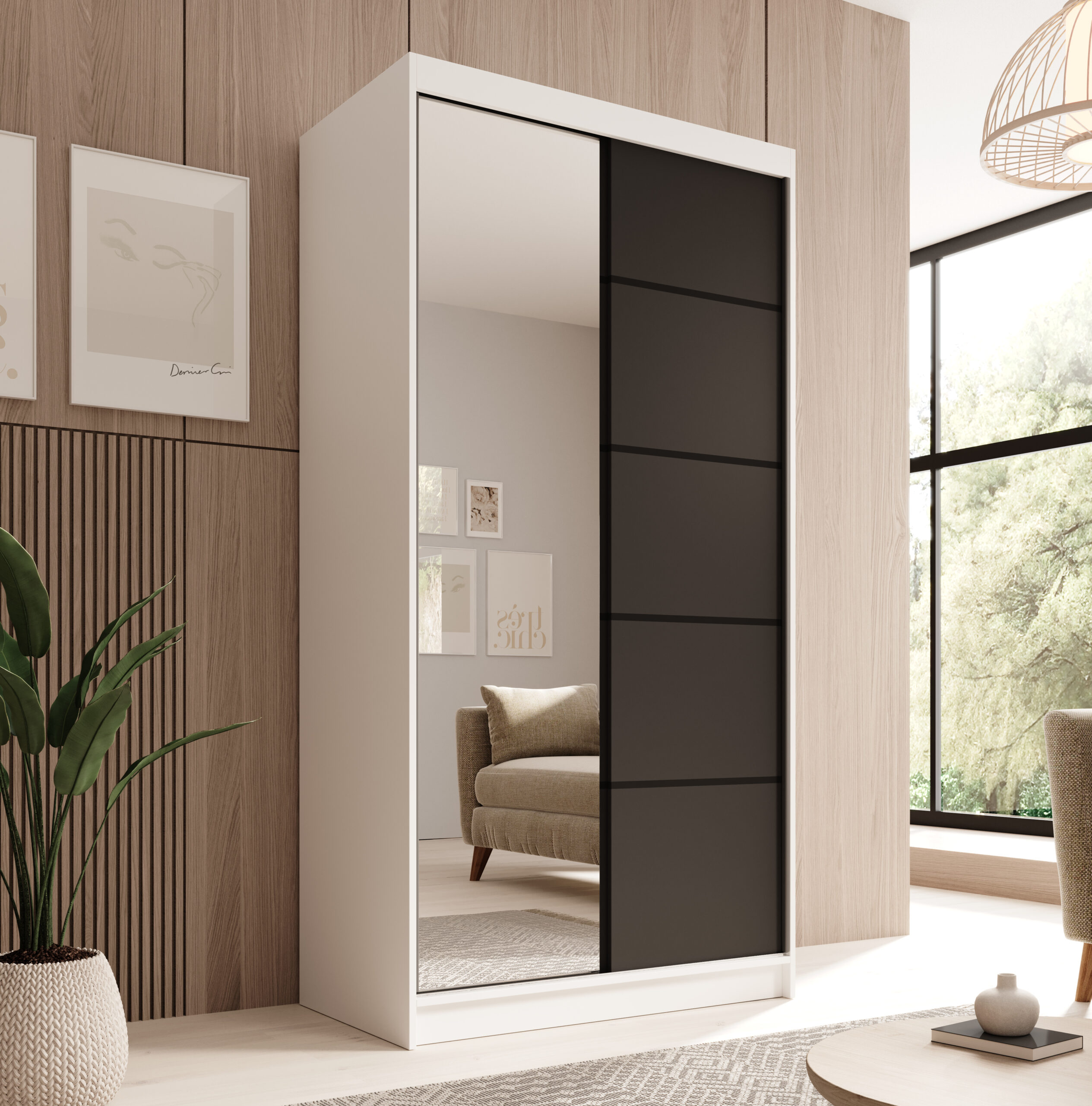 Tolóajtós szekrény Laurencja 100 - Image 2