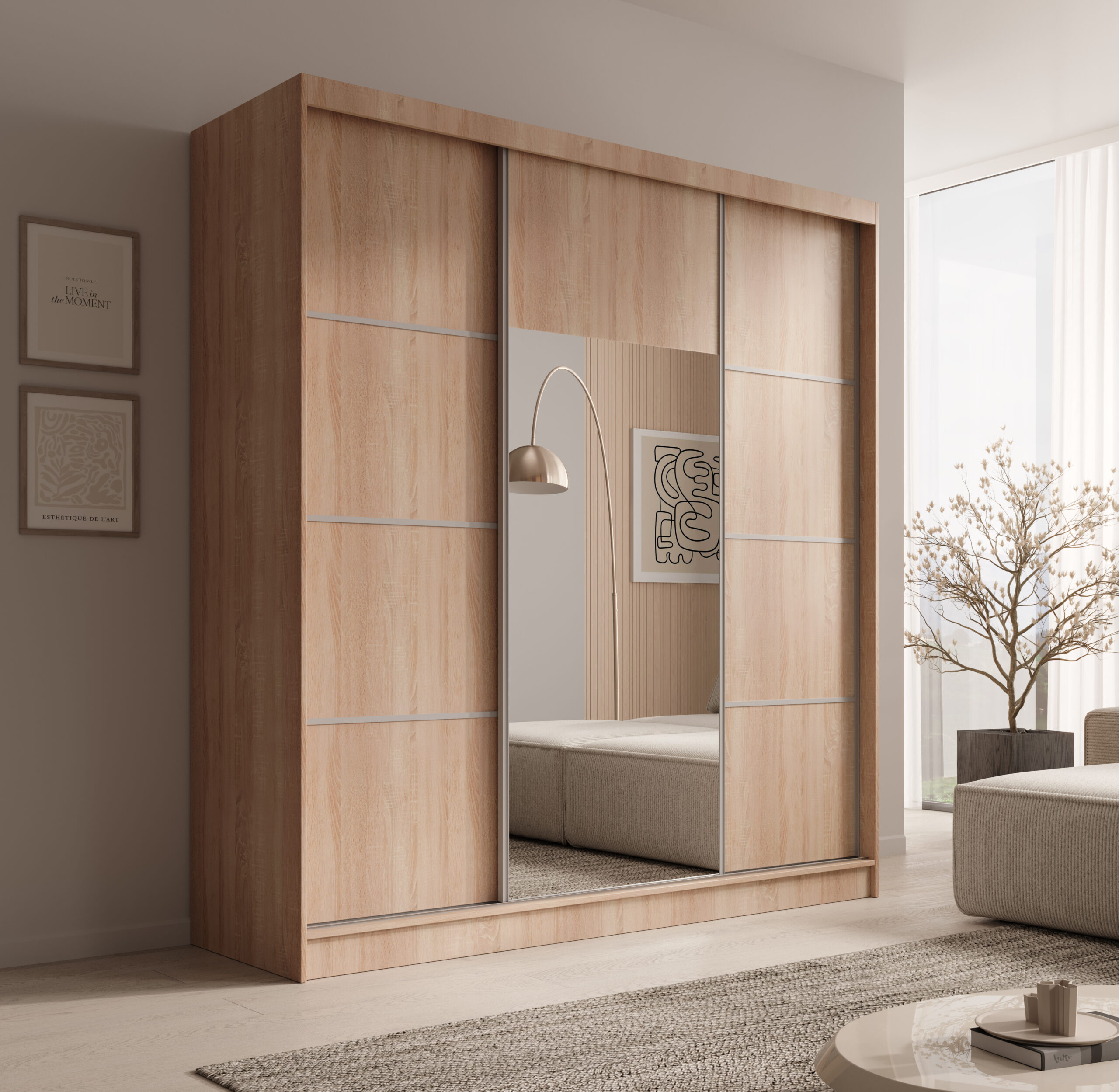 Keri 200 tolóajtós szekrény - Image 2