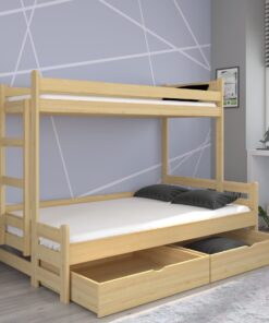 Háromszemélyes emeletes ágy BENITO