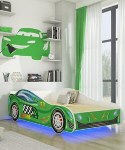 LED SPEED matraccal és világítással ágy