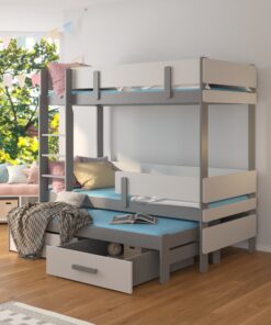 Háromszemélyes emeletes ágy ETAPO