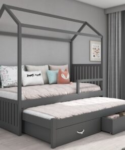 Kisház ágy korláttal JONASZEK