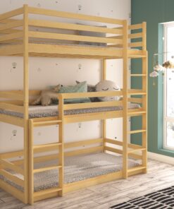 TEDRO háromszemélyes emeletes ágy