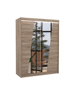 Alternative view of Tükörrel ellátott tolóajtós szekrény BOLTON 150