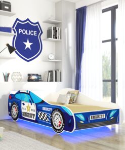 LED SHERIFF matraccal és világítással ágy