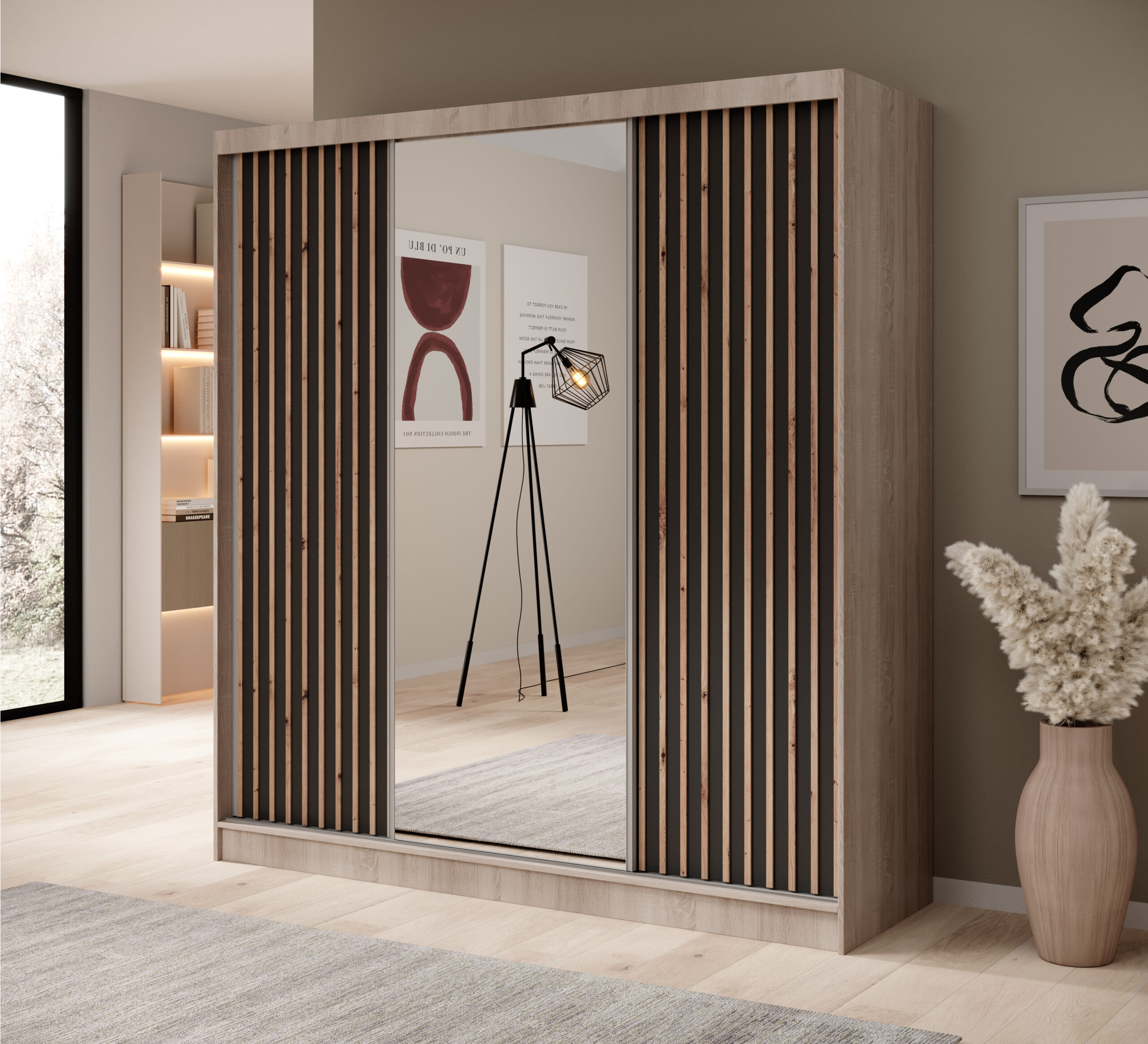 Ida 200 tükrös tolóajtós szekrény - Image 2