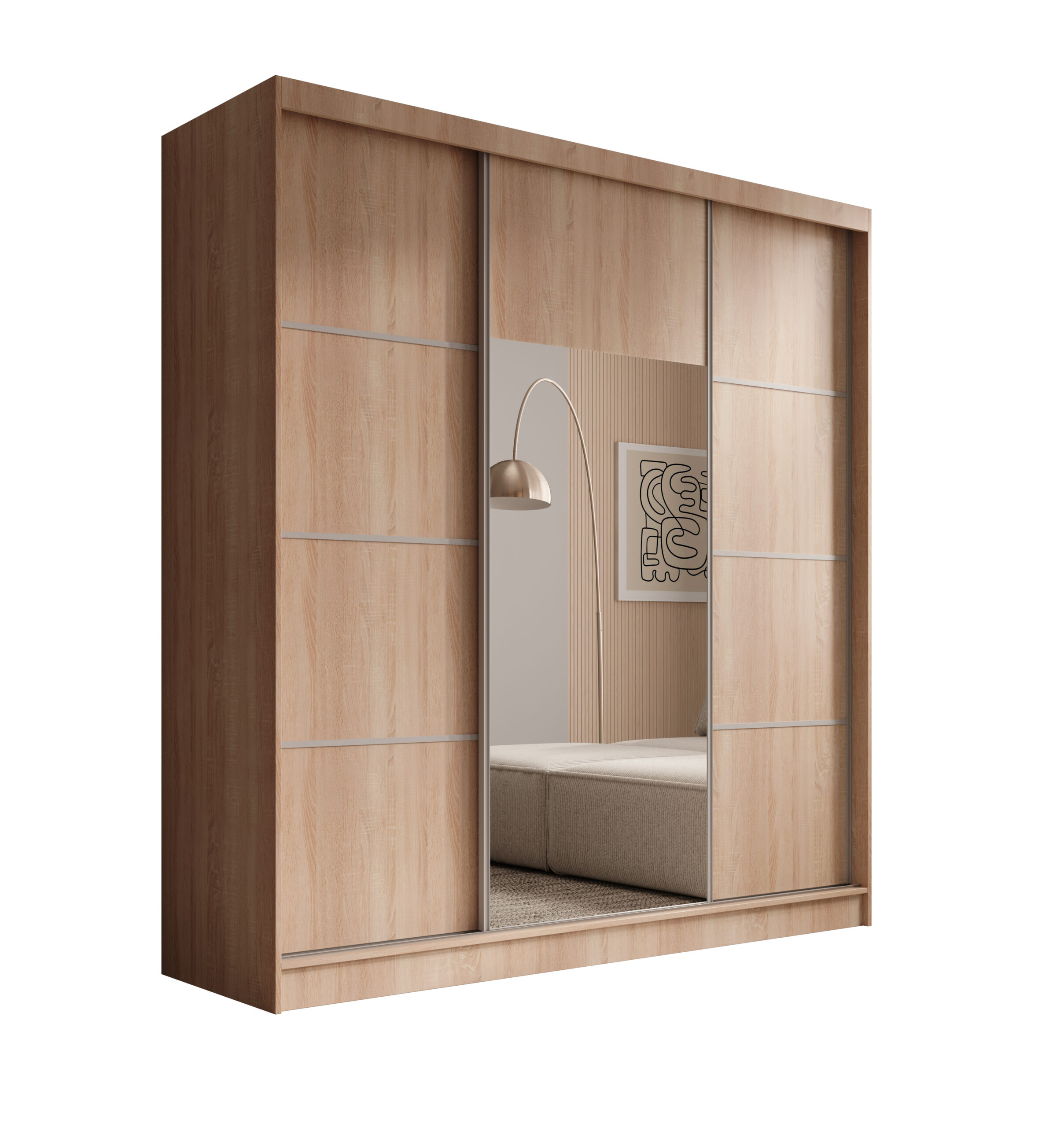 Keri 200 tolóajtós szekrény