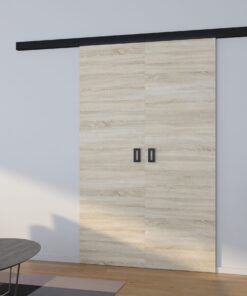 TOPPO kétszárnyú falra szerelhető tolóajtó