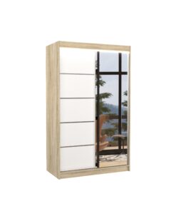 Alternative view of Tükörrel ellátott tolóajtós szekrény NICEA 120