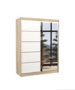 Alternative view of Tükörrel ellátott tolóajtós szekrény LIMBO 150