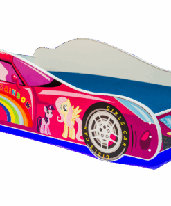 Alternative view of LED CAR PINK matraccal és világítással ágy