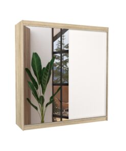 Alternative view of Üveges tolóajtós szekrény DELLA 200