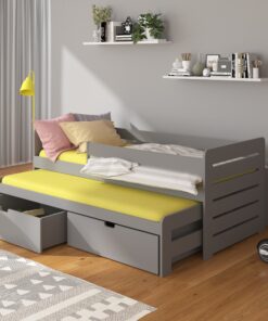 Kétágyas ágy korláttal TOMI