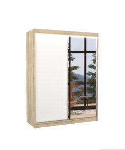 Alternative view of Tükörrel ellátott tolóajtós szekrény JORDI 150