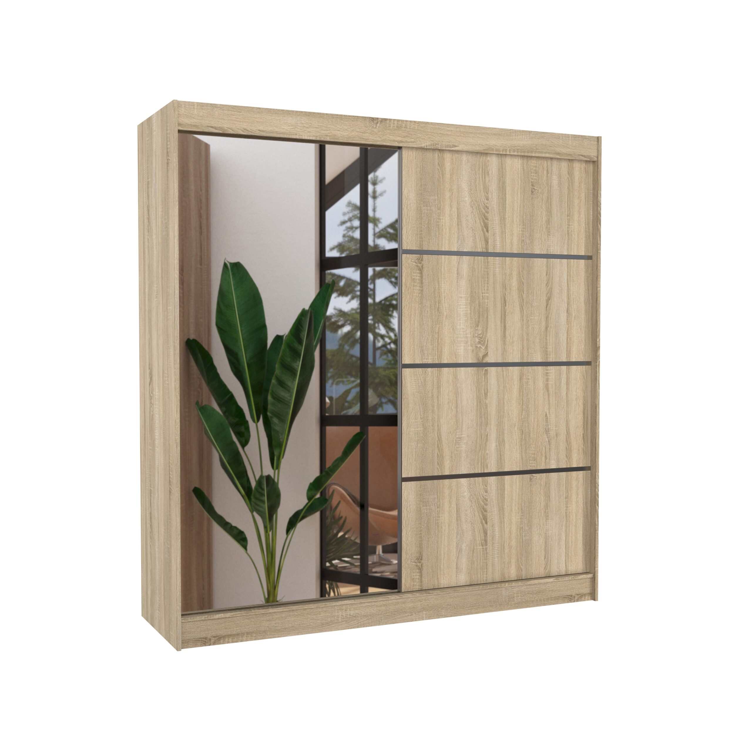 Tolóajtós szekrény GILTON - Image 2