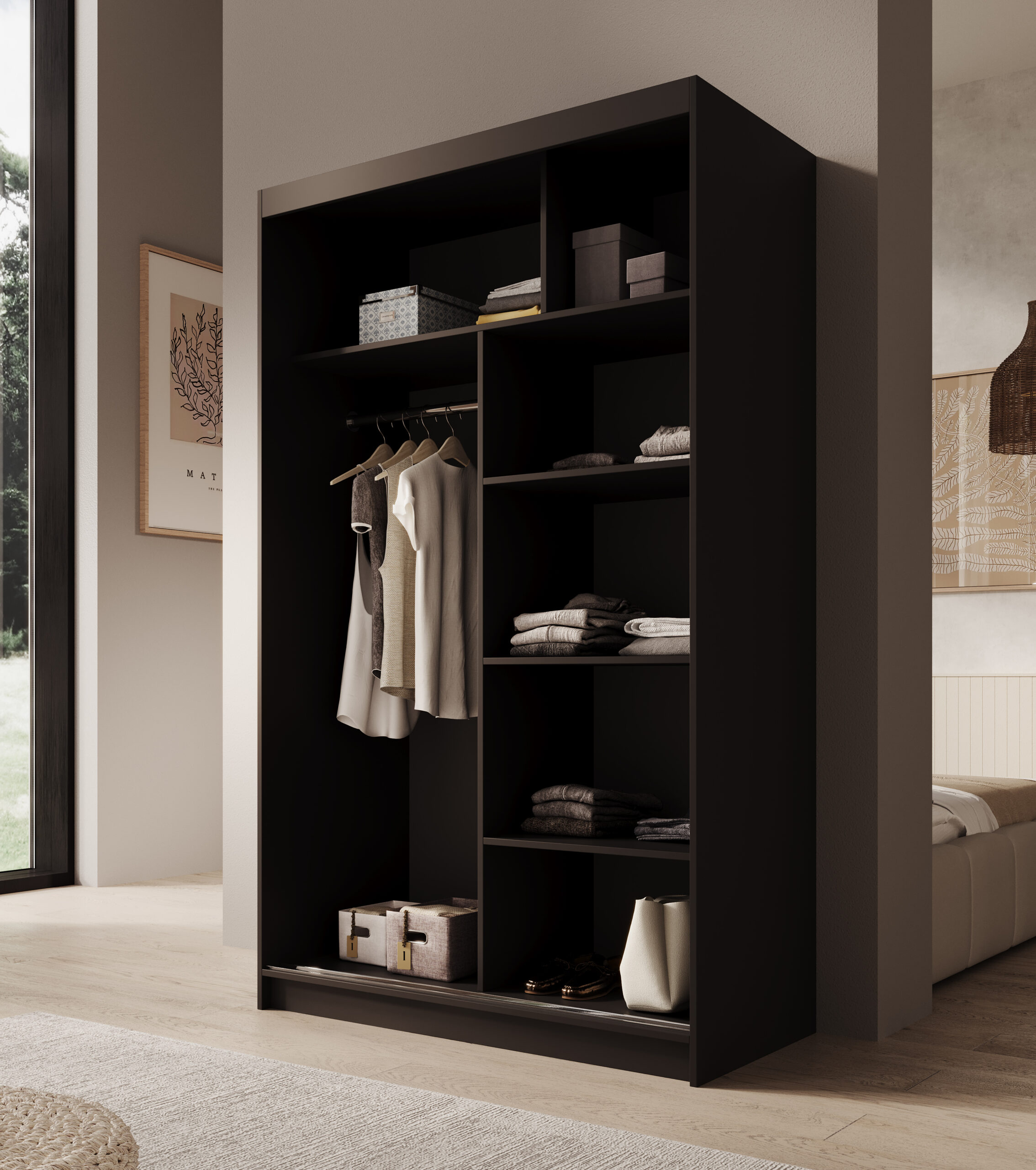 Tolóajtós szekrény Castello 120 - Image 3