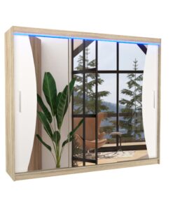 Alternative view of LED tükrös tolóajtós szekrény DIEGO 250