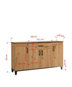 Alternative view of POLA 16 komód