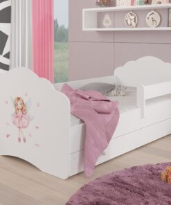 Ágy matraccal, korláttal és fiókkal CASIMO