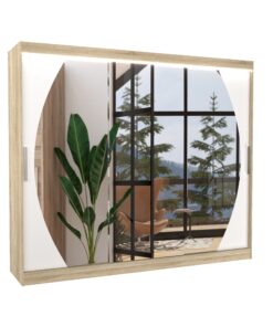 Alternative view of LED tükrös tolóajtós szekrény CAMBE 250